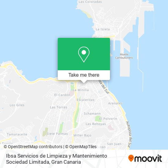 Ibsa Servicios de Limpieza y Mantenimiento Sociedad Limitada map