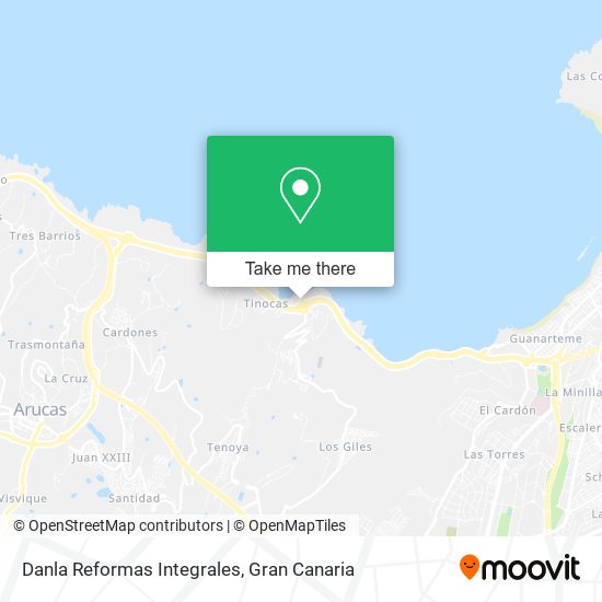 Danla Reformas Integrales map