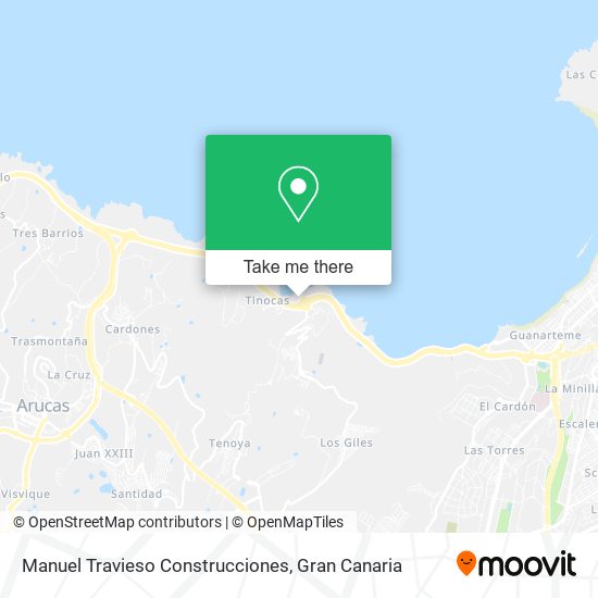 mapa Manuel Travieso Construcciones