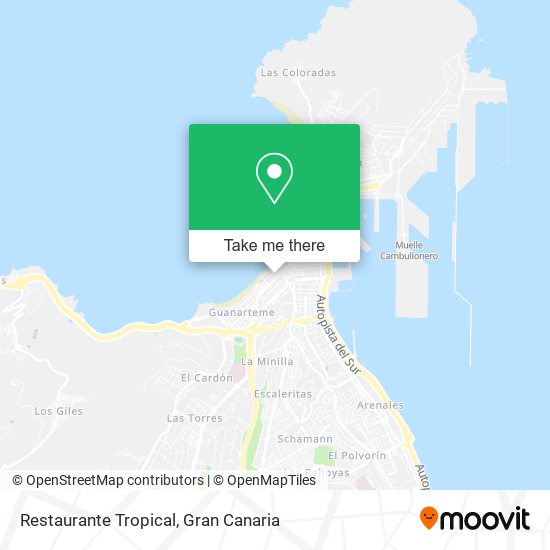 Restaurante Tropical map