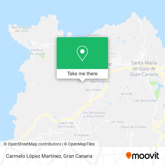 Carmelo López Martínez map