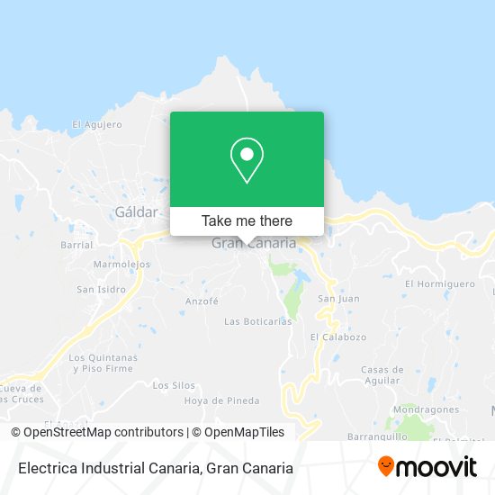 mapa Electrica Industrial Canaria