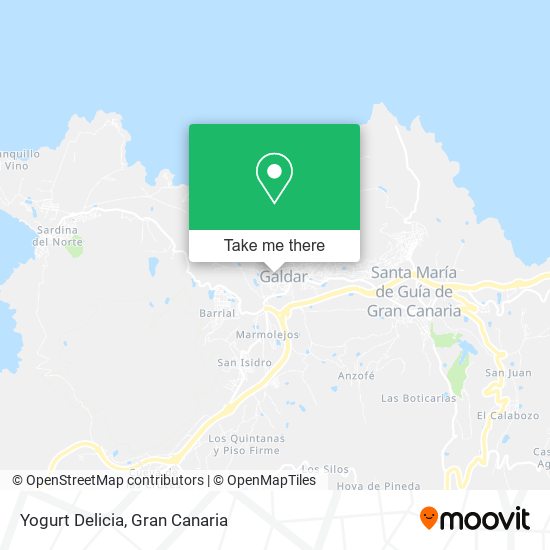 Yogurt Delicia map