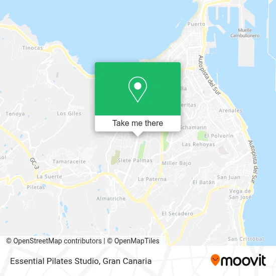 Essential Pilates Studio map