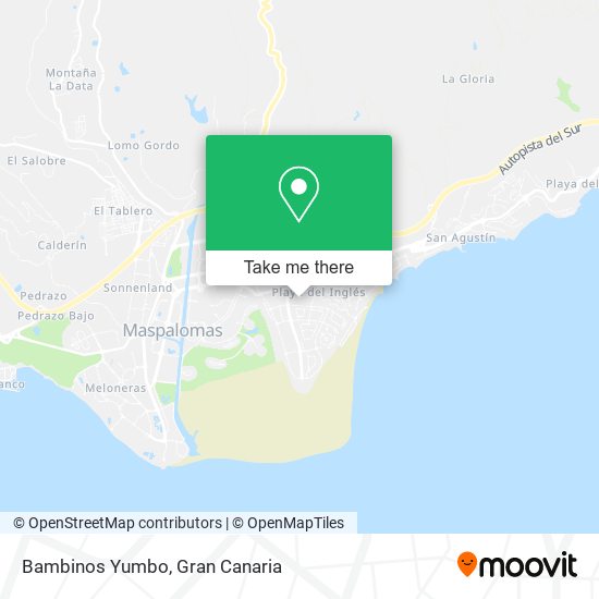 Bambinos Yumbo map