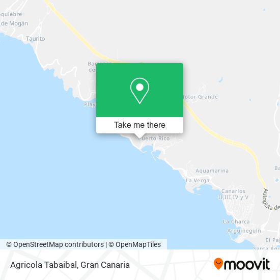 Agricola Tabaibal map