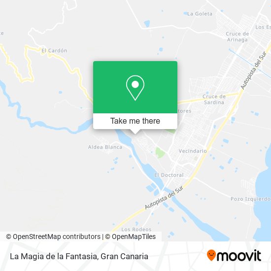 La Magia de la Fantasia map