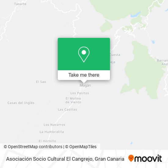 Asociación Socio Cultural El Cangrejo map