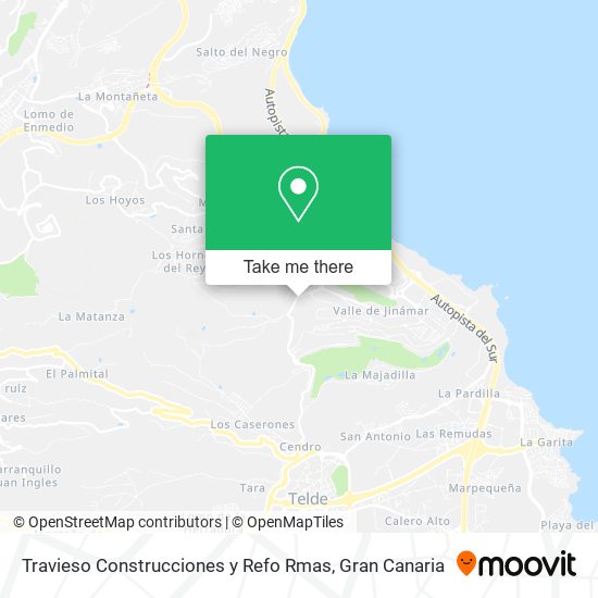 Travieso Construcciones y Refo Rmas map