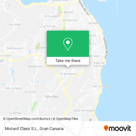 Motard Class S.L. map