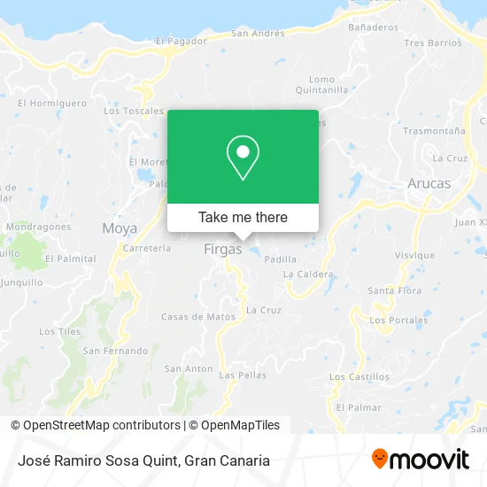José Ramiro Sosa Quint map
