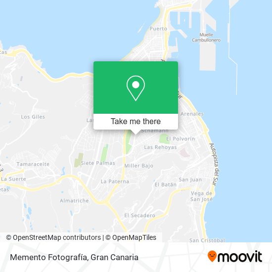 Memento Fotografía map