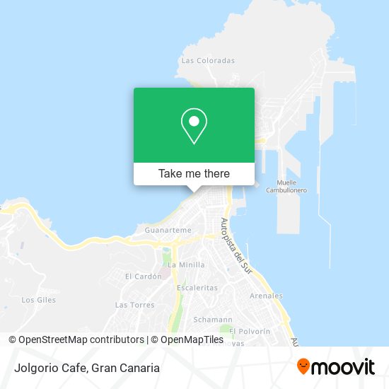 mapa Jolgorio Cafe