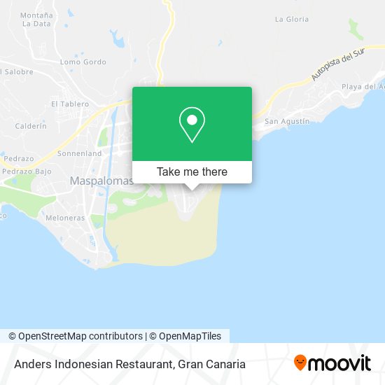 mapa Anders Indonesian Restaurant
