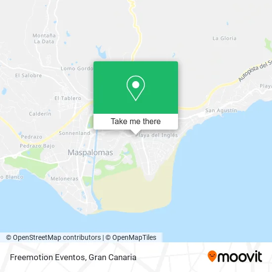 Freemotion Eventos map
