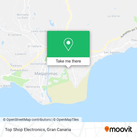 Top Shop Electronics map