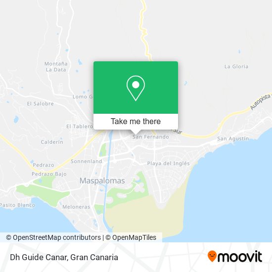 Dh Guide Canar map