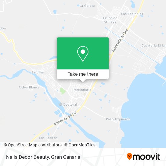 Nails Decor Beauty map