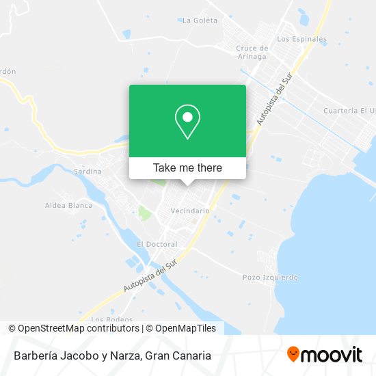 Barbería Jacobo y Narza map