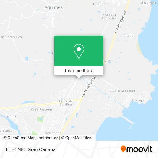ETECNIC map