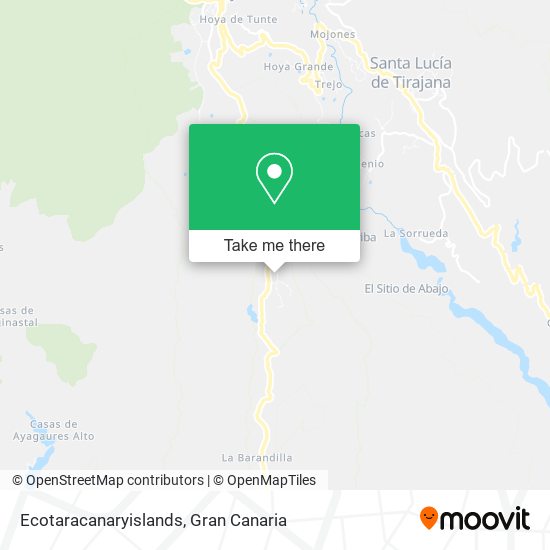 Ecotaracanaryislands map