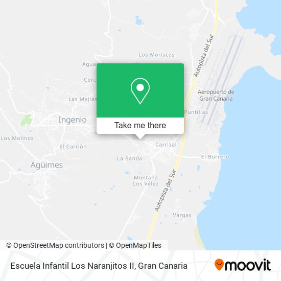 Escuela Infantil Los Naranjitos II map