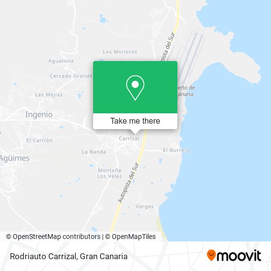 Rodriauto Carrizal map