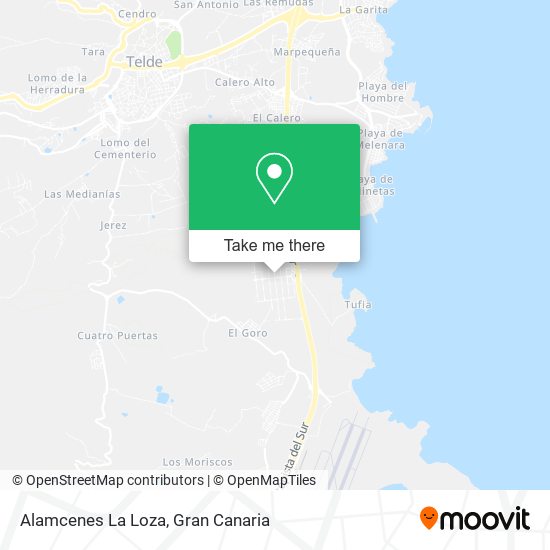 Alamcenes La Loza map