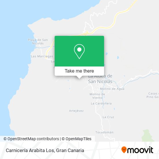 Carnicería Arabita Los map