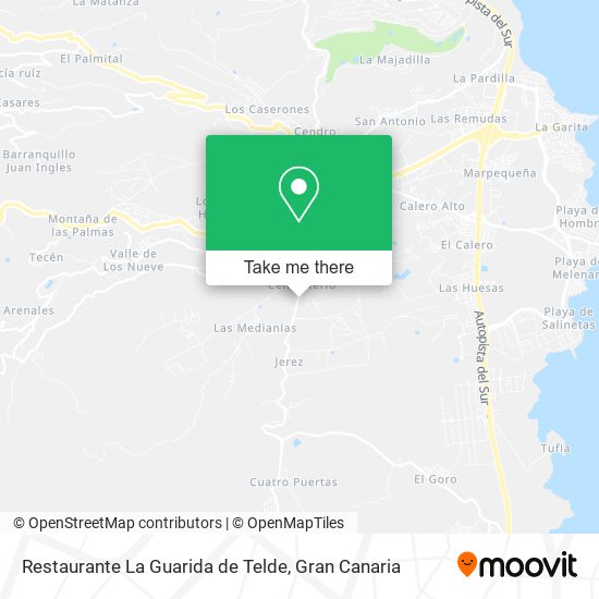 Restaurante La Guarida de Telde map