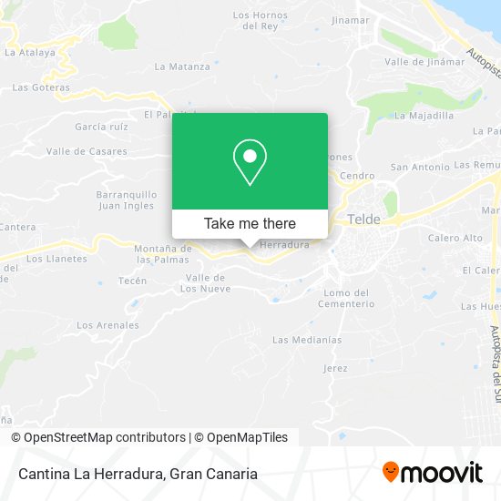 Cantina La Herradura map