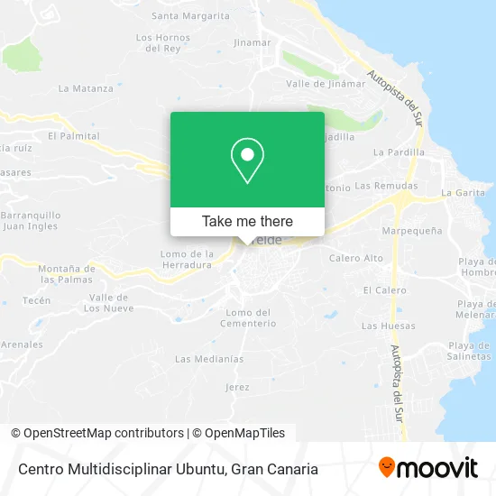 Centro Multidisciplinar Ubuntu map