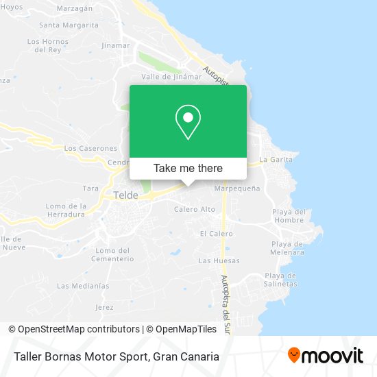 Taller Bornas Motor Sport map