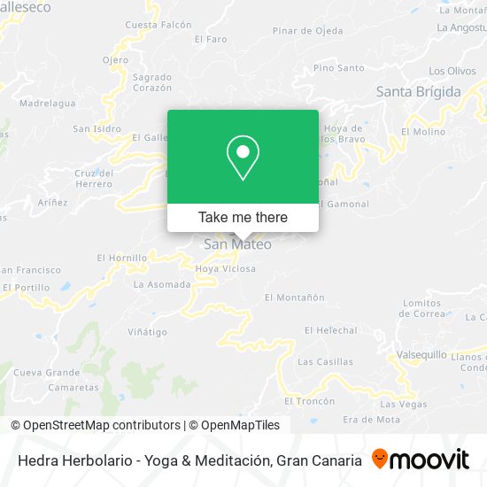 Hedra Herbolario - Yoga & Meditación map