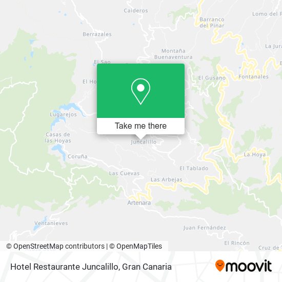 Hotel Restaurante Juncalillo map