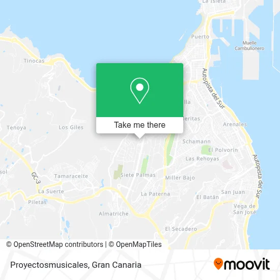 Proyectosmusicales map