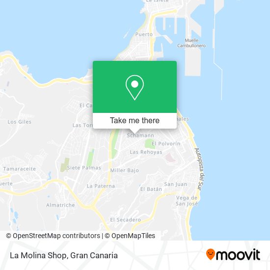 mapa La Molina Shop