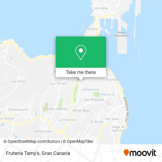 Frutería Tamy's map