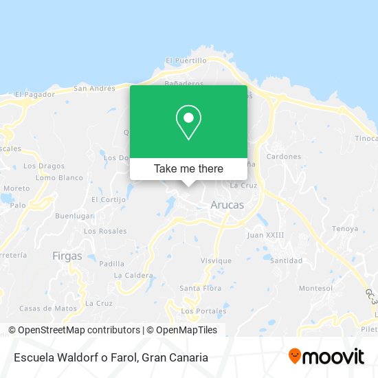 Escuela Waldorf o Farol map