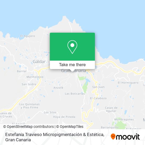 Estefanía Travieso Micropigmentación & Estética map