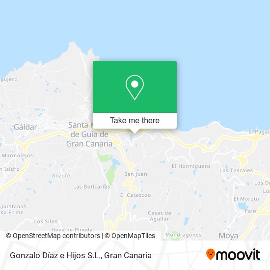 Gonzalo Díaz e Hijos S.L. map