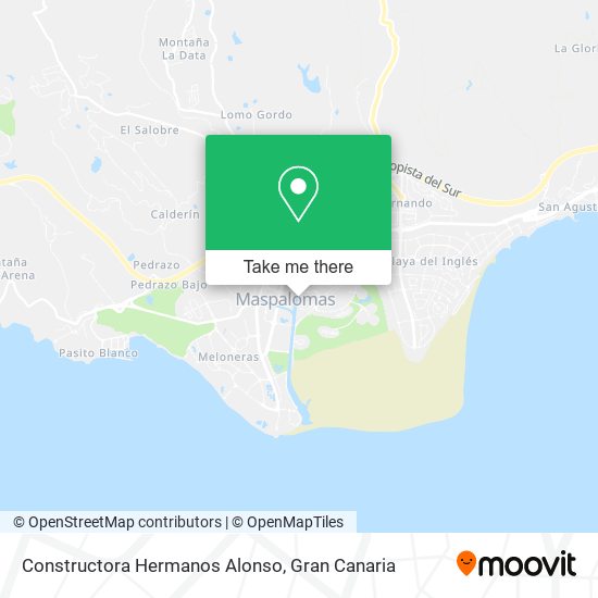 Constructora Hermanos Alonso map