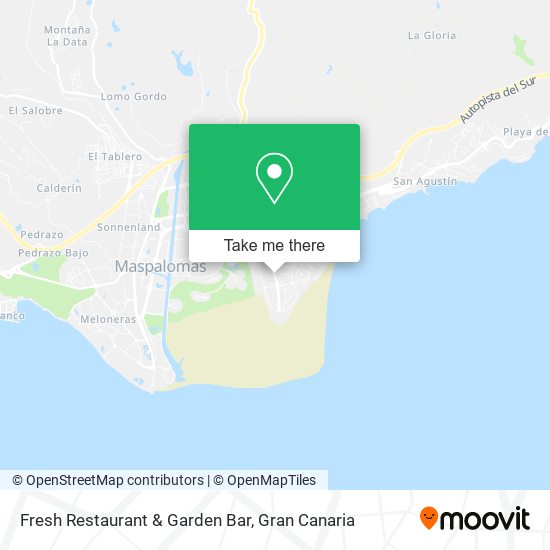 Fresh Restaurant & Garden Bar map