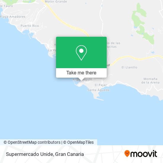 Supermercado Unide map