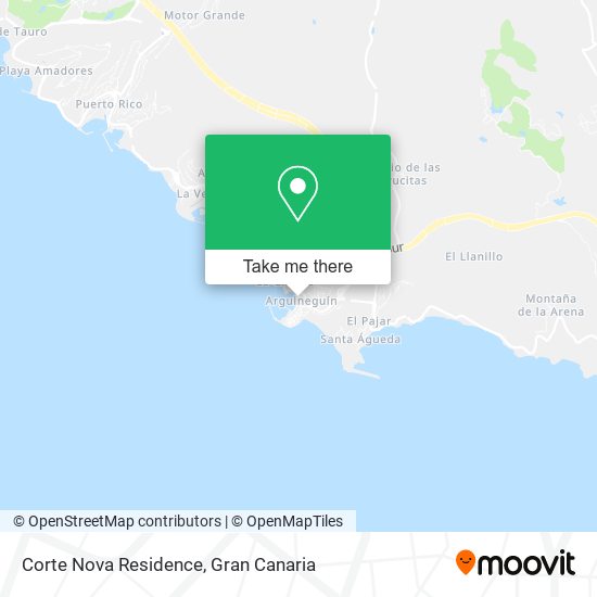 Corte Nova Residence map