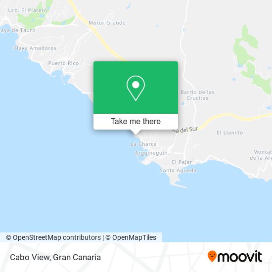 Cabo View map