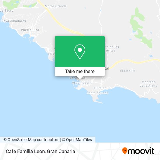 Cafe Familia León map