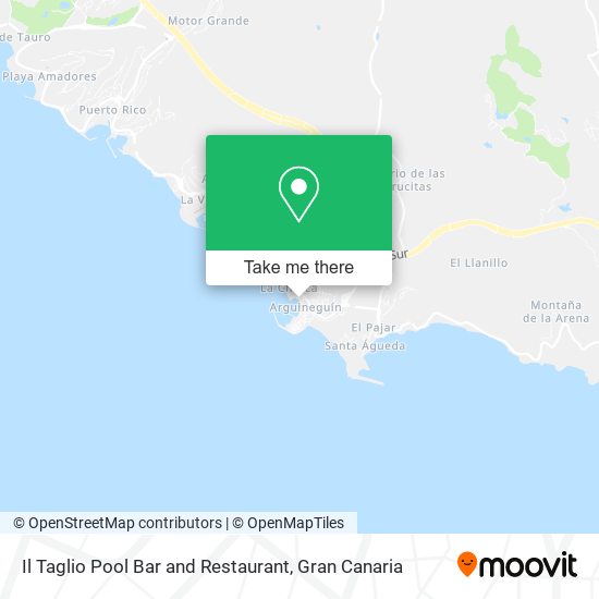 Il Taglio Pool Bar and Restaurant map