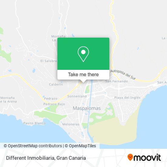 Different Inmobiliaria map