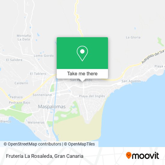 Frutería La Rosaleda map